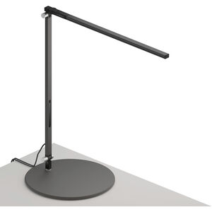 Z-Bar Solo 18 inch 6.00 watt Metallic Black Desk Lamp Portable Light